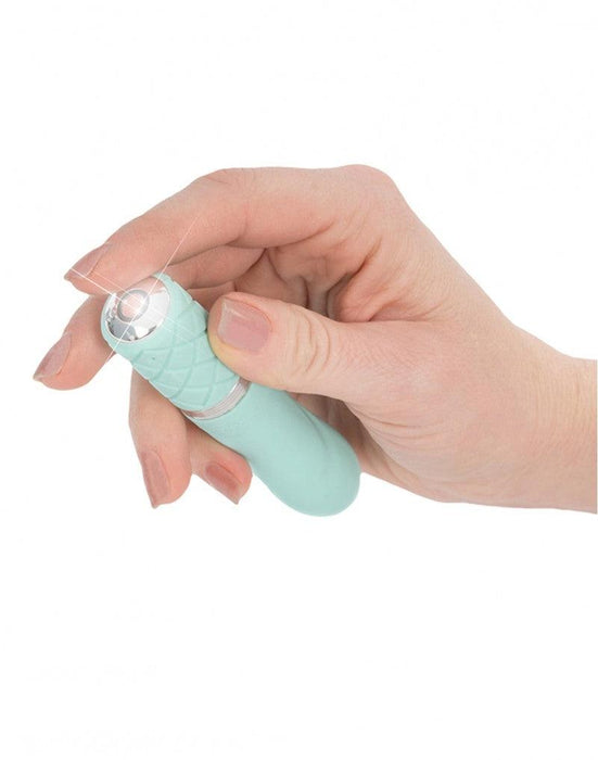 Pillow Talk - Flirty - Mini Vibrator - Lichtblauw-Laced-up.nl