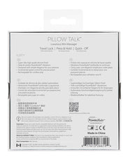 Pillow Talk - Flirty - Mini Vibrator - Lichtblauw-Laced-up.nl