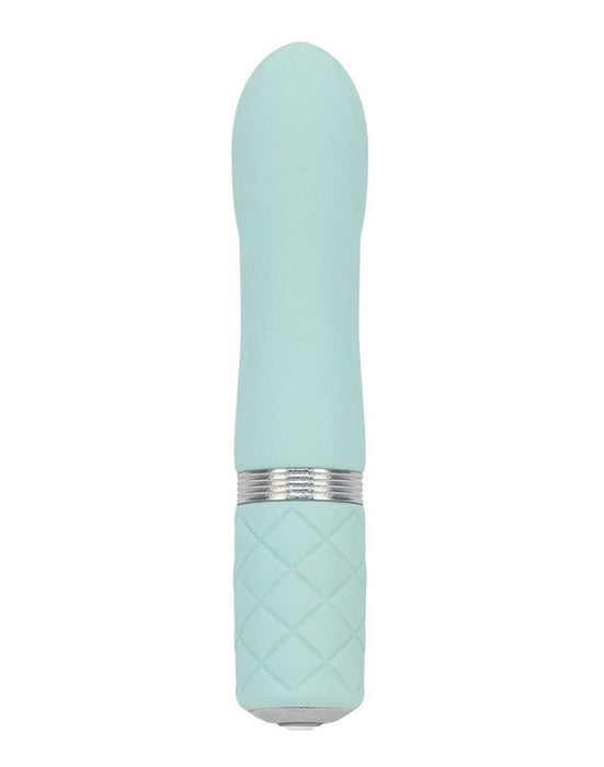 Pillow Talk - Flirty - Mini Vibrator - Lichtblauw-Laced-up.nl
