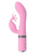 Pillow Talk - Kinky - Rabbit Vibrator - Lichtroze-Laced-up.nl