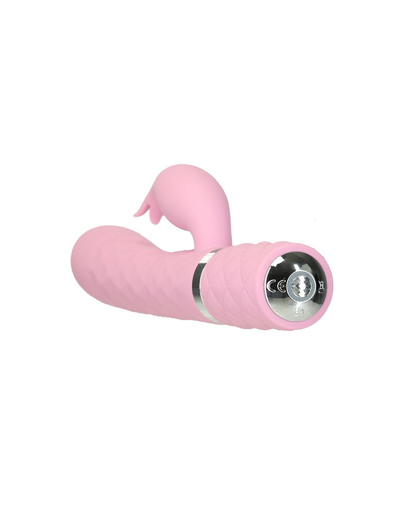 Pillow Talk - Lively - Rabbit Vibrator - Lichtroze-Erotiekvoordeel.nl