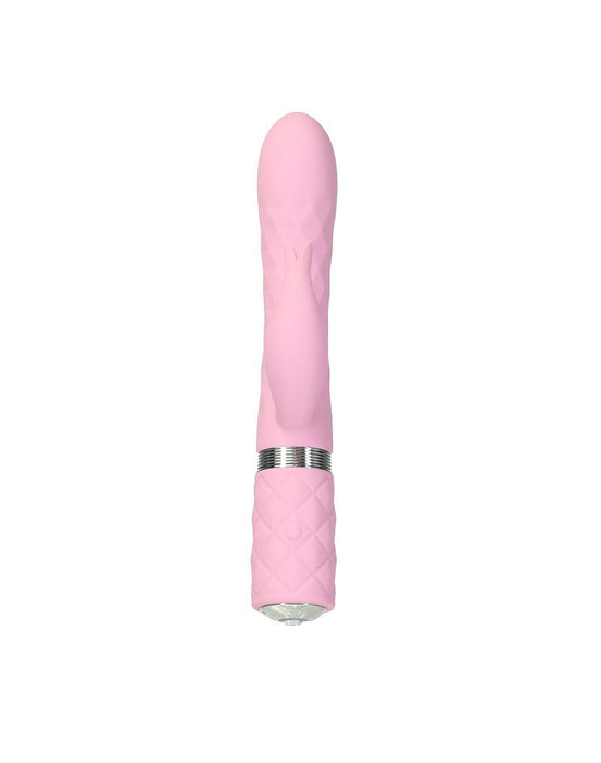 Pillow Talk - Lively - Rabbit Vibrator - Lichtroze-Laced-up.nl