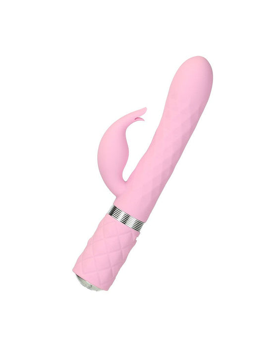 Pillow Talk - Lively - Rabbit Vibrator - Lichtroze-Laced-up.nl