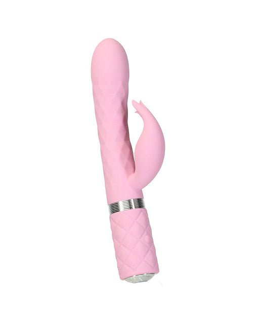 Pillow Talk - Lively - Rabbit Vibrator - Lichtroze-Laced-up.nl