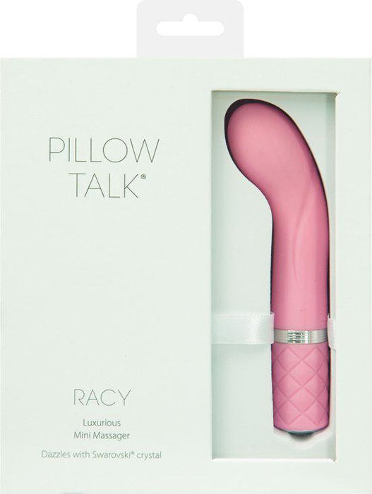 Pillow Talk - Racy - Mini Vibrator - Lichtroze-Laced-up.nl
