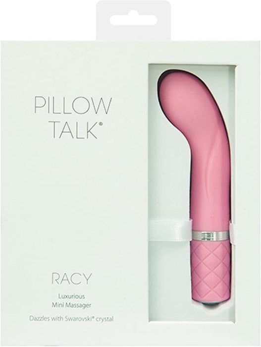 Pillow Talk - Racy - Mini Vibrator - Lichtroze-Laced-up.nl