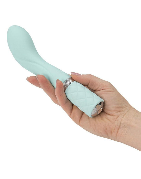 Pillow Talk - Sassy - G-Spot Vibrator - Lichtblauw-Laced-up.nl