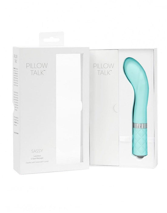 Pillow Talk - Sassy - G-Spot Vibrator - Lichtblauw-Laced-up.nl
