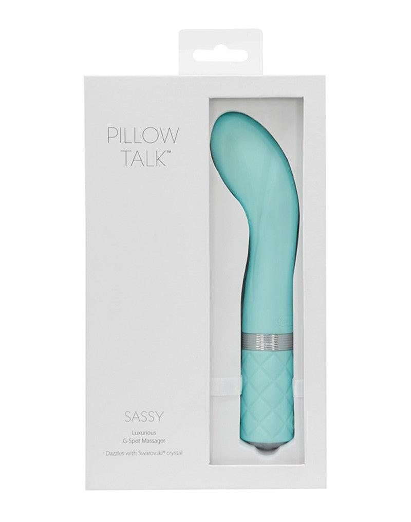 Pillow Talk - Sassy - G-Spot Vibrator - Lichtblauw-Laced-up.nl