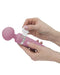 Pillow Talk - Sultry - Roterende Wand & G-spot Vibrator - Met verwarmingsfunctie - Lichtroze-Laced-up.nl