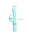 Pillow Talk - Lively - Rabbit Vibrator - Lichtblauw-Laced-up.nl