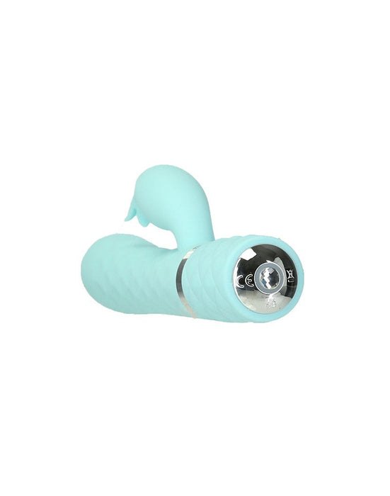 Pillow Talk - Lively - Rabbit Vibrator - Lichtblauw-Laced-up.nl