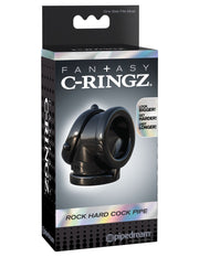 Pipedream - Fantasy C-Ringz - Rock Hard Cock Pipe - Noir-Laced-up.nl