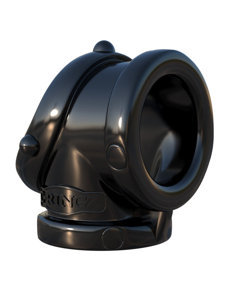 Pipedream - Fantasy C-Ringz - Rock Hard Cock Pipe - Noir - Laced-up.nl