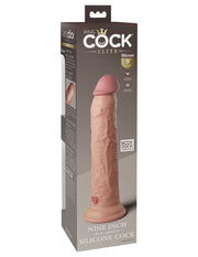 Pipedream - King Cock - Dual Density Dildo - 23 cm - Lichte Huidskleur-Erotiekvoordeel.nl