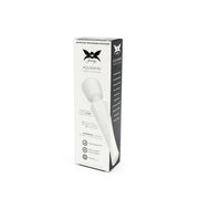 Pixey - Aqua Mini Wand Vibrator - The White Edition - Sterke en Stille Motor - Wit-Laced-up.nl