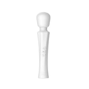 Pixey - Aqua Mini Wand Vibrator - The White Edition - Sterke en Stille Motor - Wit-Laced-up.nl