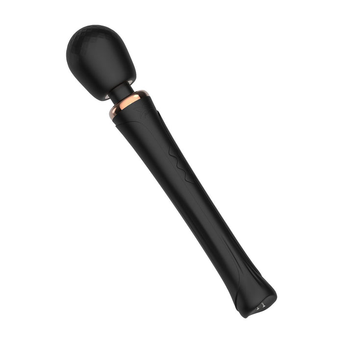 Pixey - Aqua Wand Vibrator - The Black Edition - zwart-Laced-up.nl