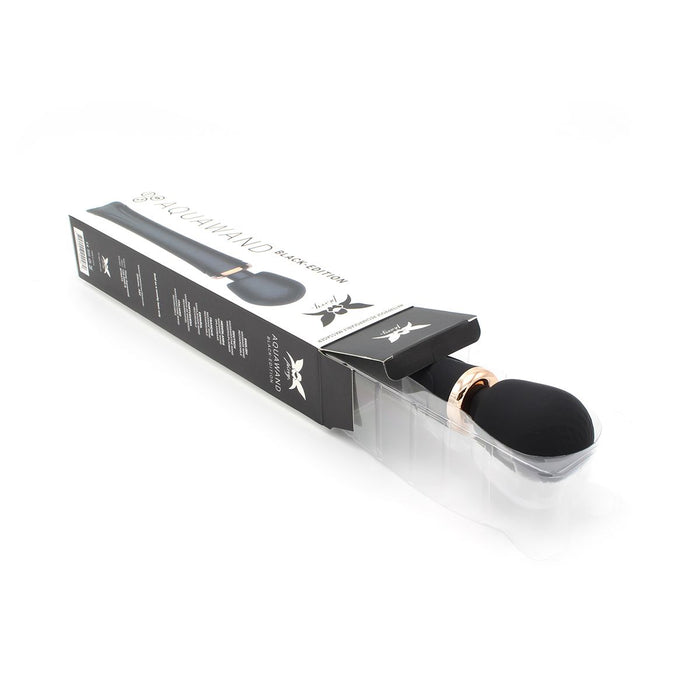 Pixey - Aqua Wand Vibrator - The Black Edition - zwart-Laced-up.nl