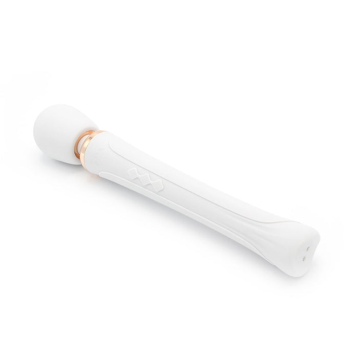 Pixey - Aqua Wand Vibrator - The White Edition - wit-Laced-up.nl