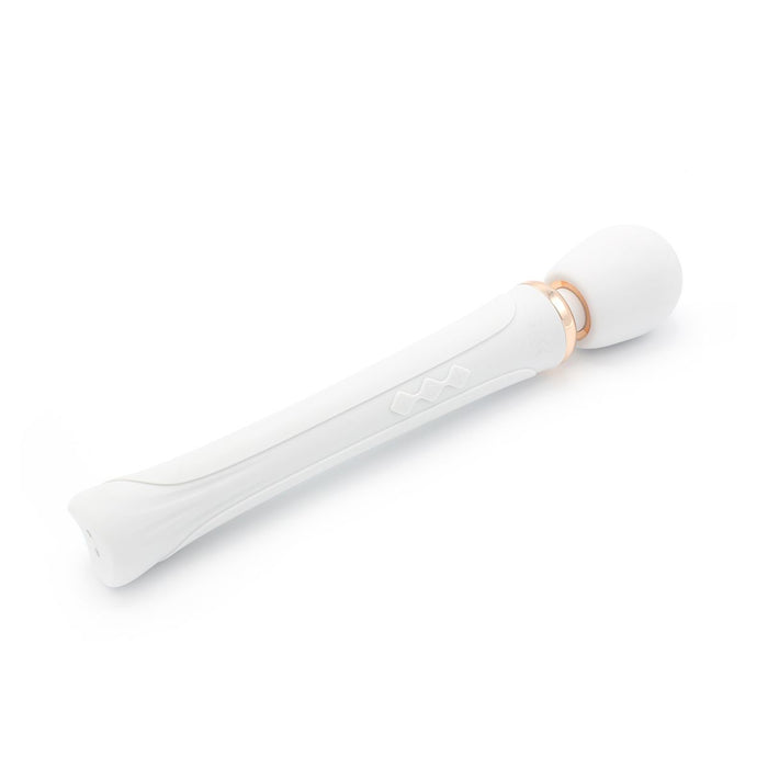 Pixey - Aqua Wand Vibrator - The White Edition - wit-Laced-up.nl