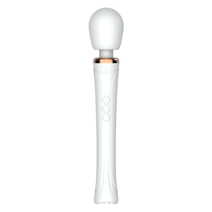 Pixey - Aqua Wand Vibrator - The White Edition - wit-Laced-up.nl