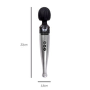 Pixey - DeLuxe Silver Edition - Oplaadbare Wand Vibrator - De krachtigste Pixey die er is!)-laced-up.nl