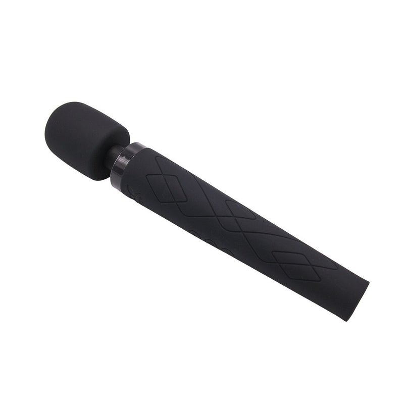 Pixey Deluxe - Black Velvet - Wand Vibrator-Erotiekvoordeel.nl