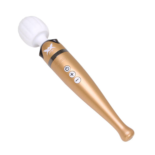 Pixey - DeLuxe Gold Edition - Oplaadbare Wand Vibrator - De krachtigste Pixey die er is!-Laced-up.nl