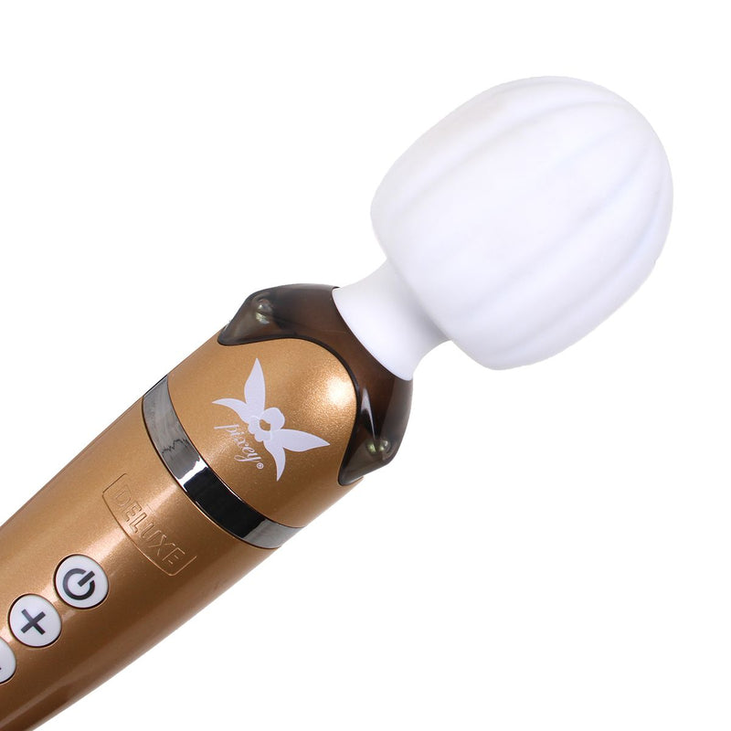 Pixey - DeLuxe Gold Edition - Oplaadbare Wand Vibrator - De krachtigste Pixey die er is!-Laced-up.nl