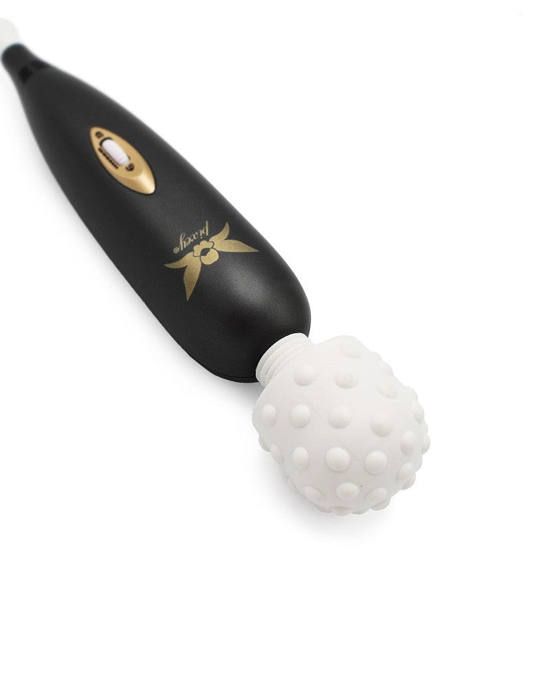 Pixey - Exceed V2 - Wand Vibrator met Beweegbare Kop - Zwart-Laced-up.nl