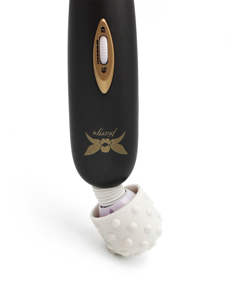 Pixey - Exceed V2 - Wand Vibrator met Beweegbare Kop - Zwart-Laced-up.nl