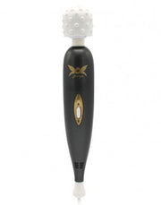 Pixey - Exceed V2 - Wand Vibrator met Beweegbare Kop - Zwart-Laced-up.nl