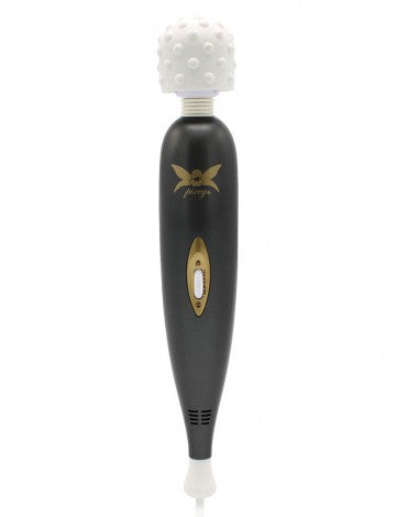 Pixey - Exceed V2 - Wand Vibrator met Beweegbare Kop - Zwart-Laced-up.nl
