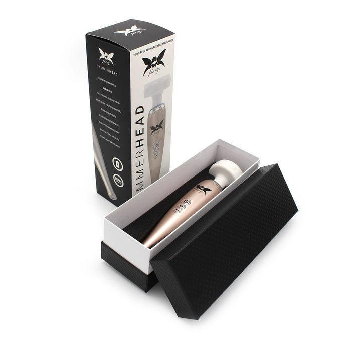 Pixey - Hammerhead - Wand Vibrator Met Platte Kop - Extreem Krachtig-Laced-up.nl