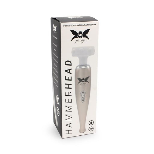 Pixey - Hammerhead - Wand Vibrator Met Platte Kop - Extreem Krachtig-Laced-up.nl