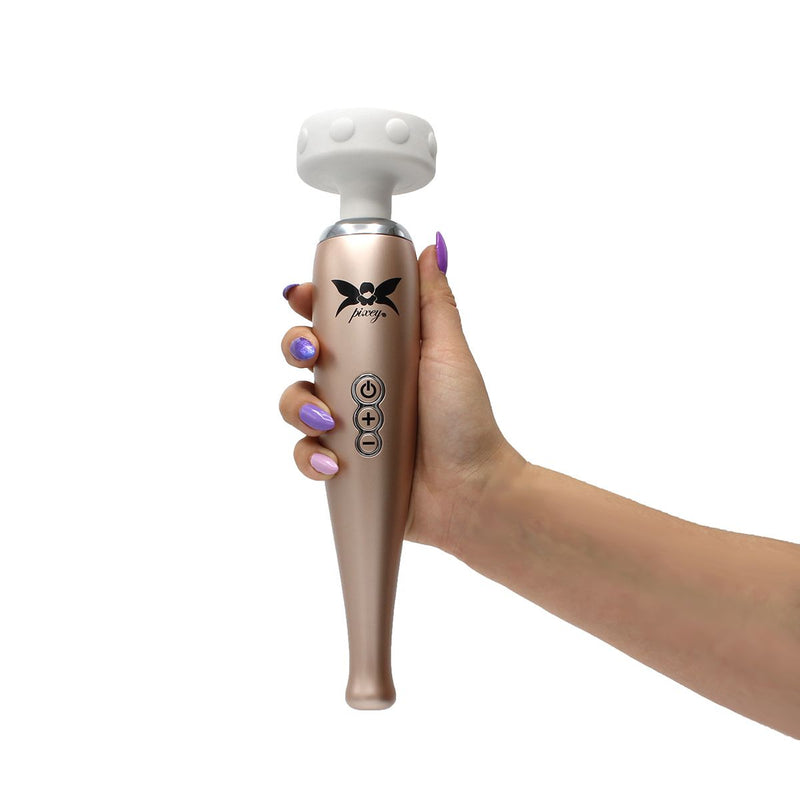 Pixey - Hammerhead - Wand Vibrator Met Platte Kop - Extreem Krachtig-Laced-up.nl