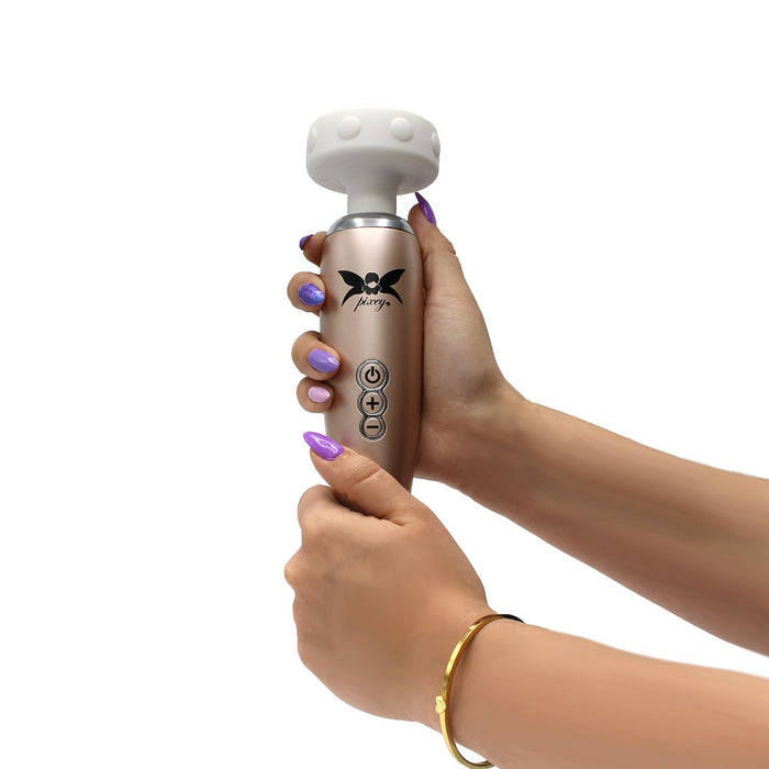 Pixey - Hammerhead - Wand Vibrator Met Platte Kop - Extreem Krachtig-Laced-up.nl