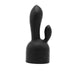 Pixey Turbo - Wand Vibrator - Massager - Black Edition - Met Twee Opzetstukken-Laced-up.nl