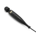 Pixey Turbo - Wand Vibrator - Massager - Black Edition - Met Twee Opzetstukken-Laced-up.nl