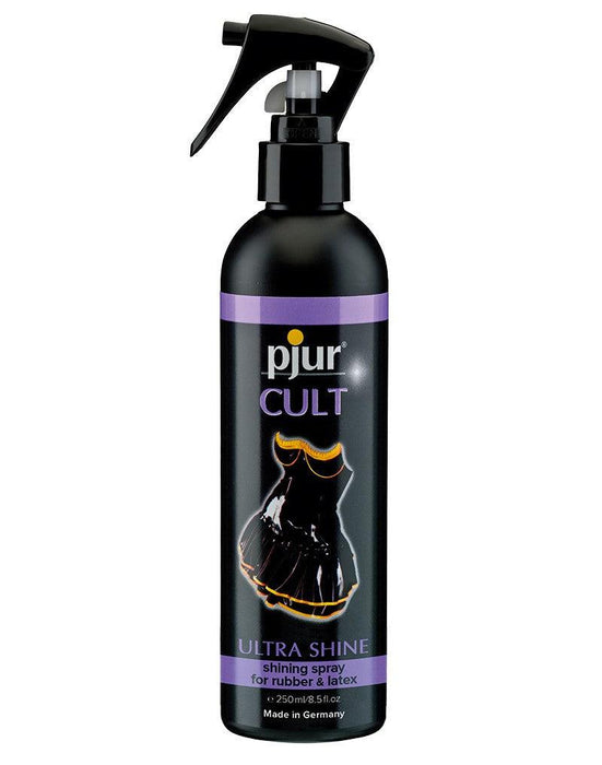 Pjur - Cult Ultra Shine Spray Voor rubber En latex - 250 ml-Laced-up.nl