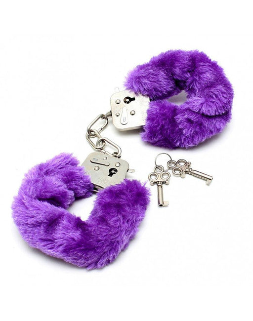 Rimba - Menottes de police avec fourrure violette - Laced-up.nl