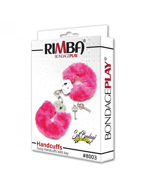 Rimba - Menottes de police avec fourrure rose - Laced-up.nl