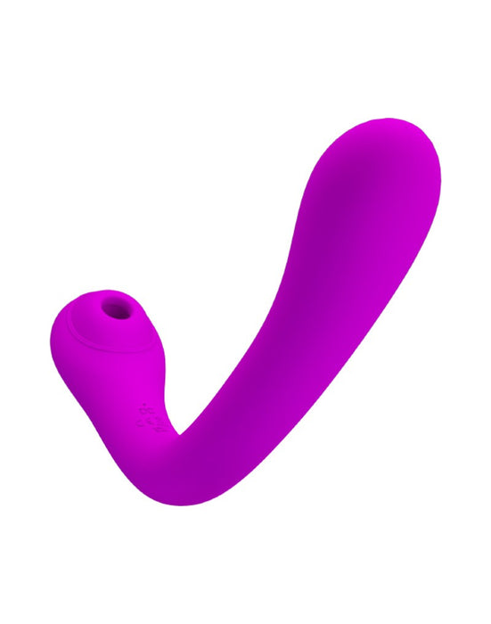 Pretty Love - Alex - G-Spot + Clitoris Vibrator - Met luchtdruk stimulatie - Roze-Laced-up.nl
