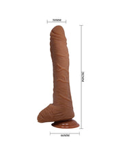 Pretty Love - Alex - Realistische Grote G-spot Dildo - 28 x 5 cm - Medium Huidskleur-Laced-up.nl