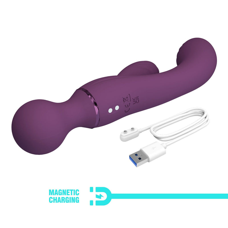 Pretty Love - Allrounder - Rabbit Vibrator - Paars-Erotiekvoordeel.nl