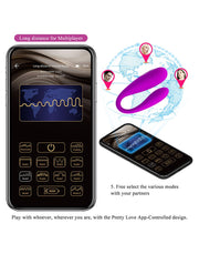 Pretty Love - August - G-Spot Vibrator - Met App Control - Dieproze-Laced-up.nl