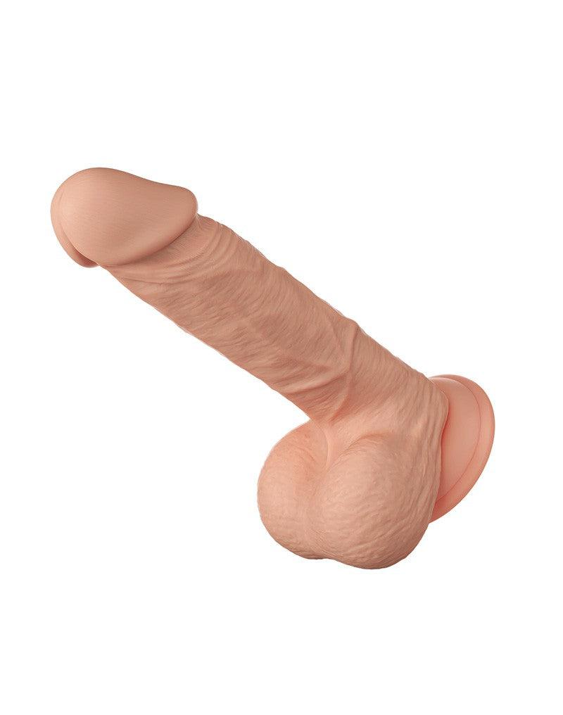 Pretty Love - Bahamut - Dildo - Realistische Vibrerende Dildo - Lengte 21.8 cm - Lichte Huidskleur - Geeft Levensechte Ervaring-Laced-up.nl