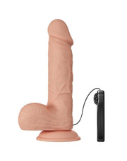 Pretty Love - Bahamut - Dildo - Realistische Vibrerende Dildo - Lengte 21.8 cm - Met Afstandsbediening - Lichte Huidskleur - Geeft Levensechte Ervaring-Laced-up.nl