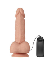 Pretty Love - Bahamut - Dildo - Realistische Vibrerende Dildo - Lengte 21.8 cm - Met Afstandsbediening - Lichte Huidskleur - Geeft Levensechte Ervaring-Laced-up.nl